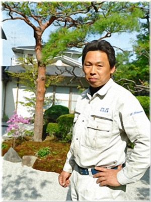 京都市右京区の植木 造園屋さん 北川謙二 植博北川造園